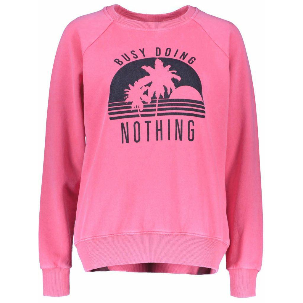 Sweatshirt doing nothing pink